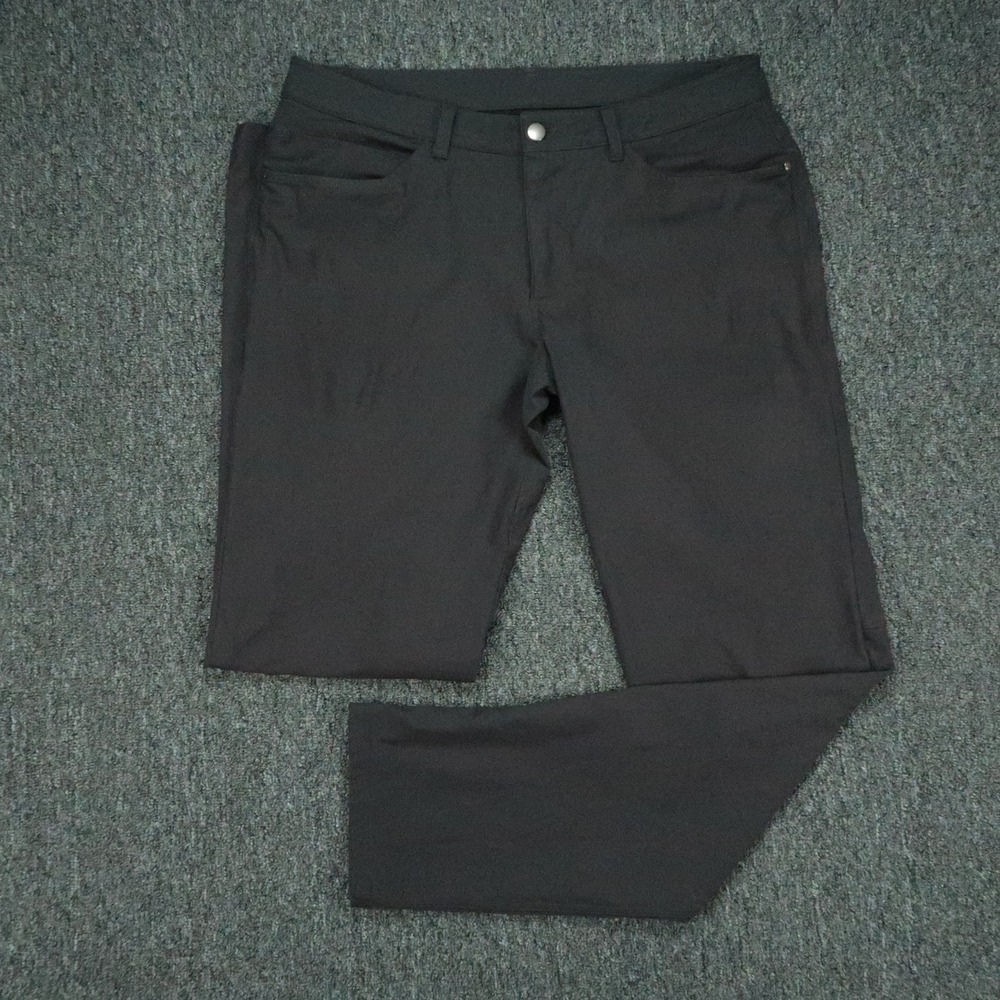 lululemon Pants Mens 32x32 Obsidian ABC Classic 5 Pocket Warpstreme Trouser